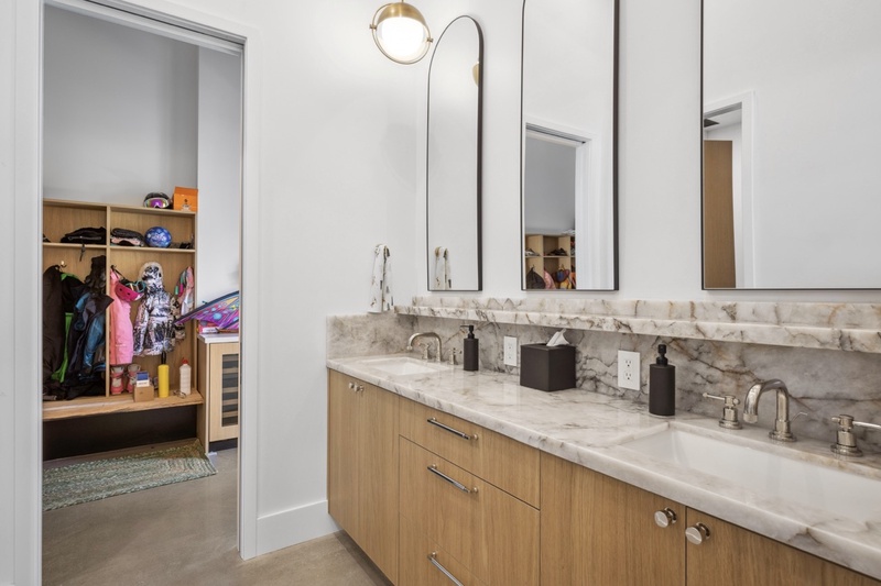Common bathroom vanity